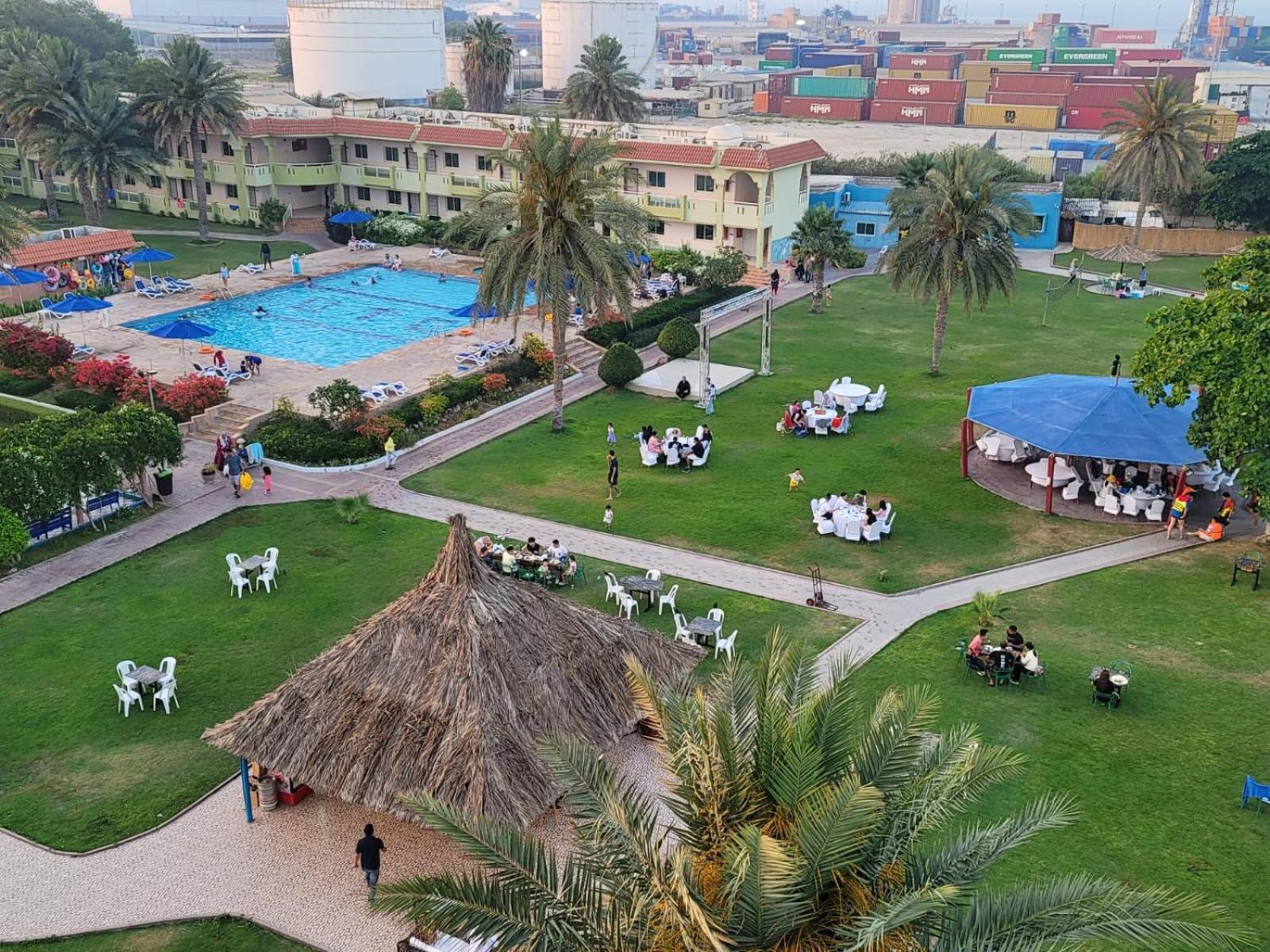 Flamingo Beach Hotel Umm al-Qaiwain Exterior foto